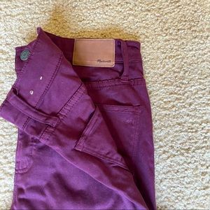 Madewell high rise jeans super cute